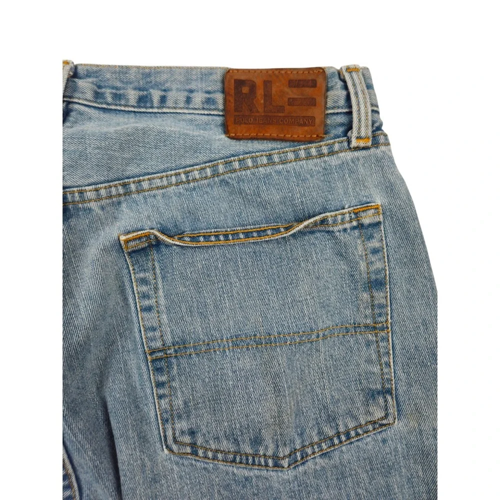 Polo Ralph Lauren Jeans Mens 34x34 Blue Denim Classic Straight‎ RL Vintage Y2K